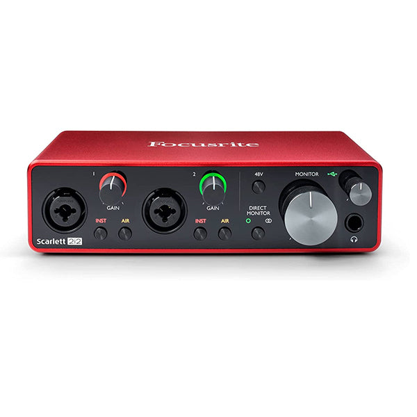 Focusrite Scarlet 2i2 3rd Generation USB Audio Interface