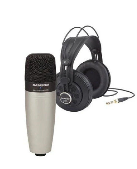 Samson C01/SR850 Studio Mic W/SR850 Headphone