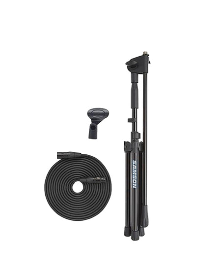 Samson MK10 Plus Lightweight Microphone Boom Stand with Accessories