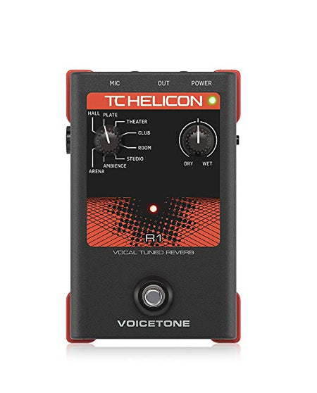 TC Helicon VoiceTone Single R1 Vocal Tuned Reverb