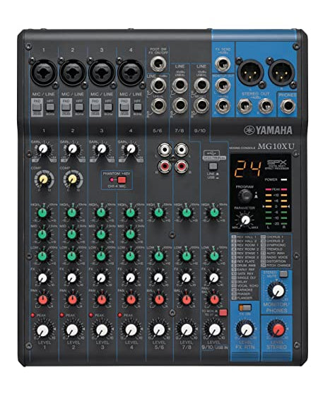 Yamaha MG10XU 10-Input Stereo Analog Mixer