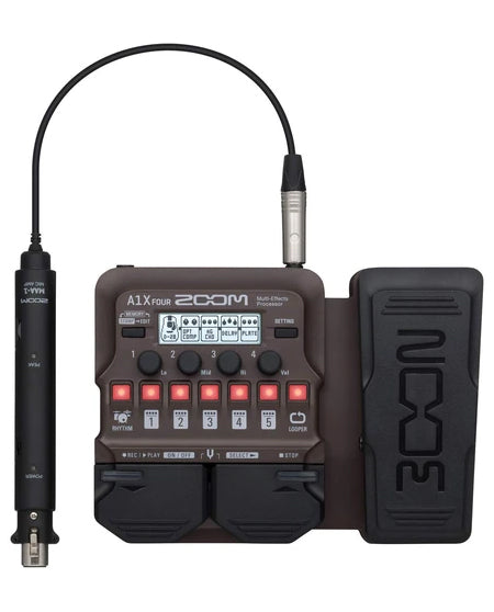 Zoom A1X Four Acoustic Instrument Multi-Effect Processor
