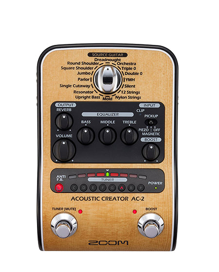 Zoom AC2 Acoustic Creator Pedal