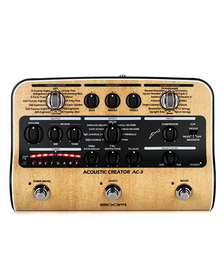 Zoom AC3 Acoustic Creator FX Pedal