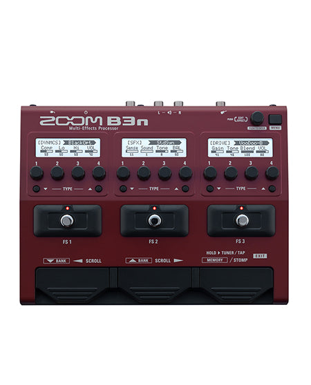 Zoom B3n Bass Multi-Effects Processor