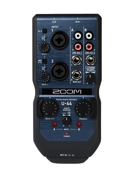 Zoom U-44 Handy Audio Interface