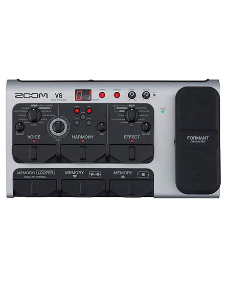 Zoom V6 Multi-Effects Vocal Processor
