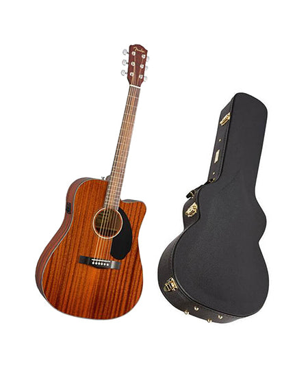 Fender CD-140SCE with case Semi Acoustic Guitar