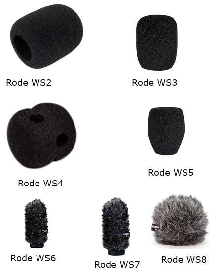 Rode Windsheilds